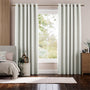 Colorized Emperor Faux Silk Snow Curtains 5599