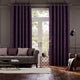 Colorized Plush Chenille Amethyst Curtains 5709