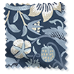 ColorizedSwatch William Morris Strawberry Thief Indigo Blue Curtains sample image 5821