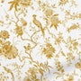 ColorizedPLA Bird Toile Gold Curtains 6133