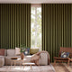 Colorized Etta Olive Curtains 6184