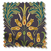 ColorizedSwatch William Morris Hyacinth Plum Curtains sample image 6256