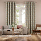 Colorized William Morris Golden Lily Coral Curtains 6261