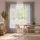 Colorized Aurelie Voile Platinum Curtains 6342