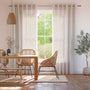 Colorized Aurelie Voile Shell Curtains 6343