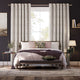 Colorized William Morris Marigold Jacquard Linen Curtains 6571