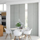 ColorizedZoom Caress Silver Panel Blind 7954