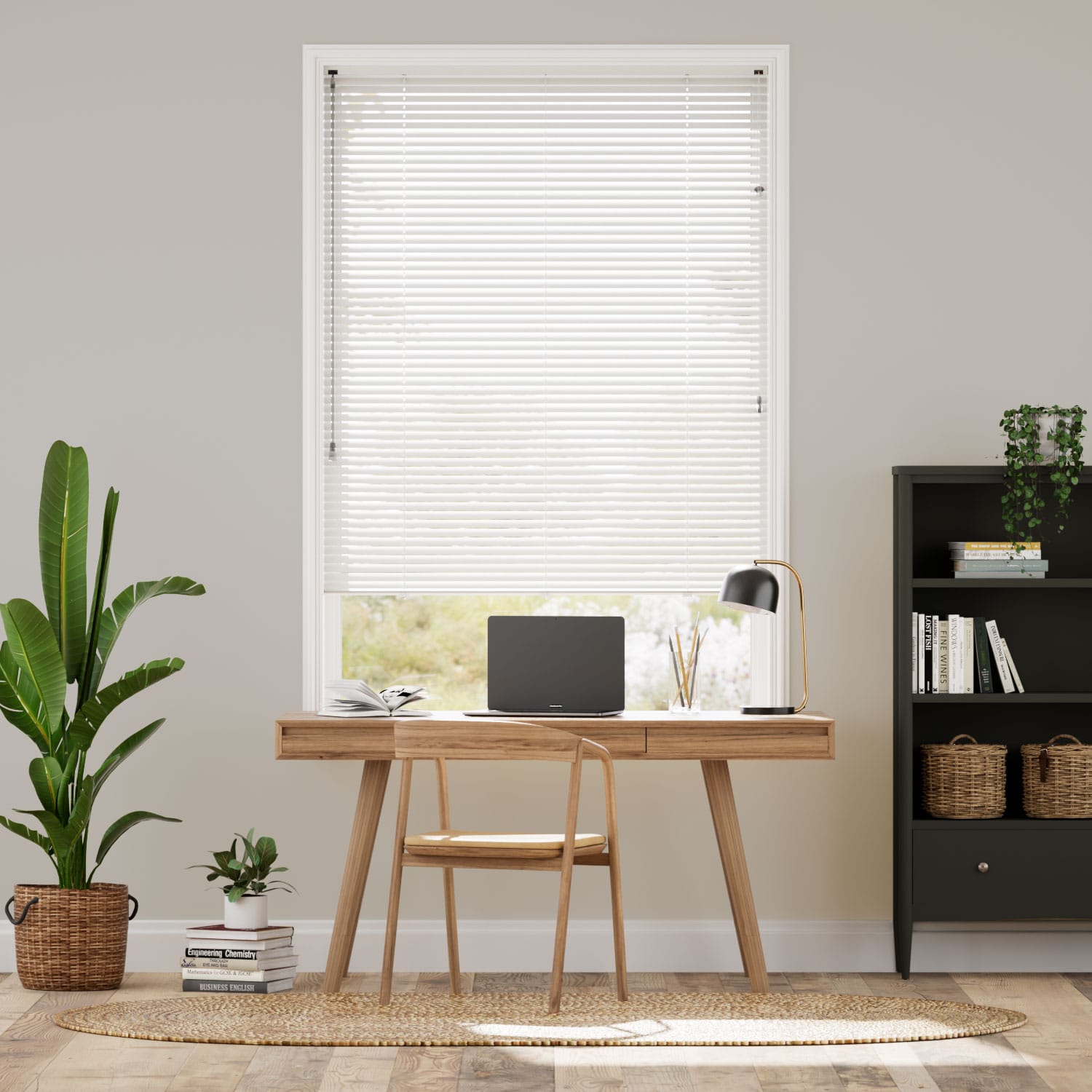 Colorized Atelier Neutral Grey Venetian Blind - 25mm Slat 2262
