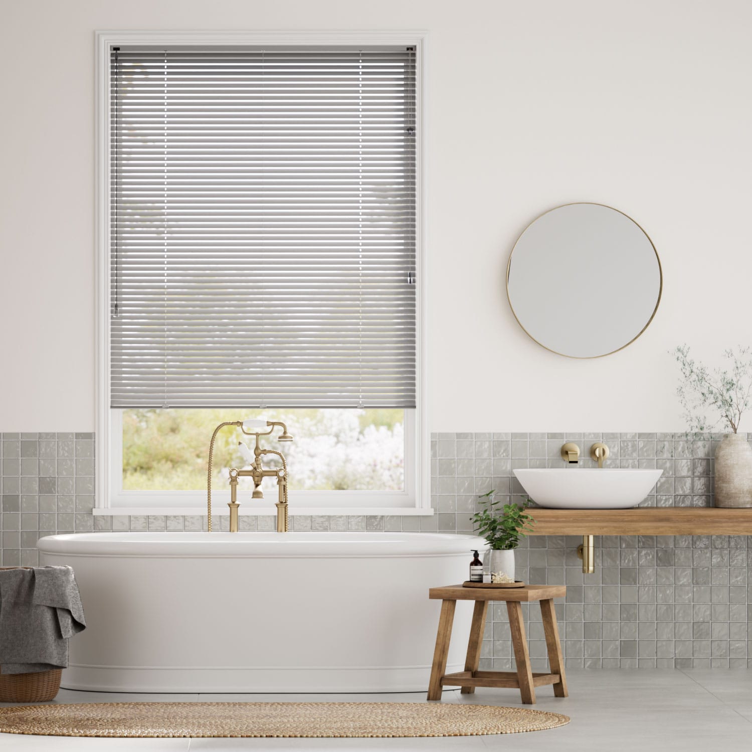 Colorized Essence Silver Venetian Blind - 25mm Slat 2272