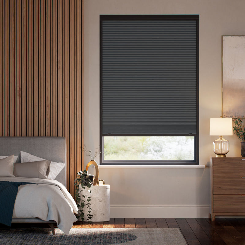 Colorized Click2Shade Complete Blackout Anthracite Thermal Blind 2148