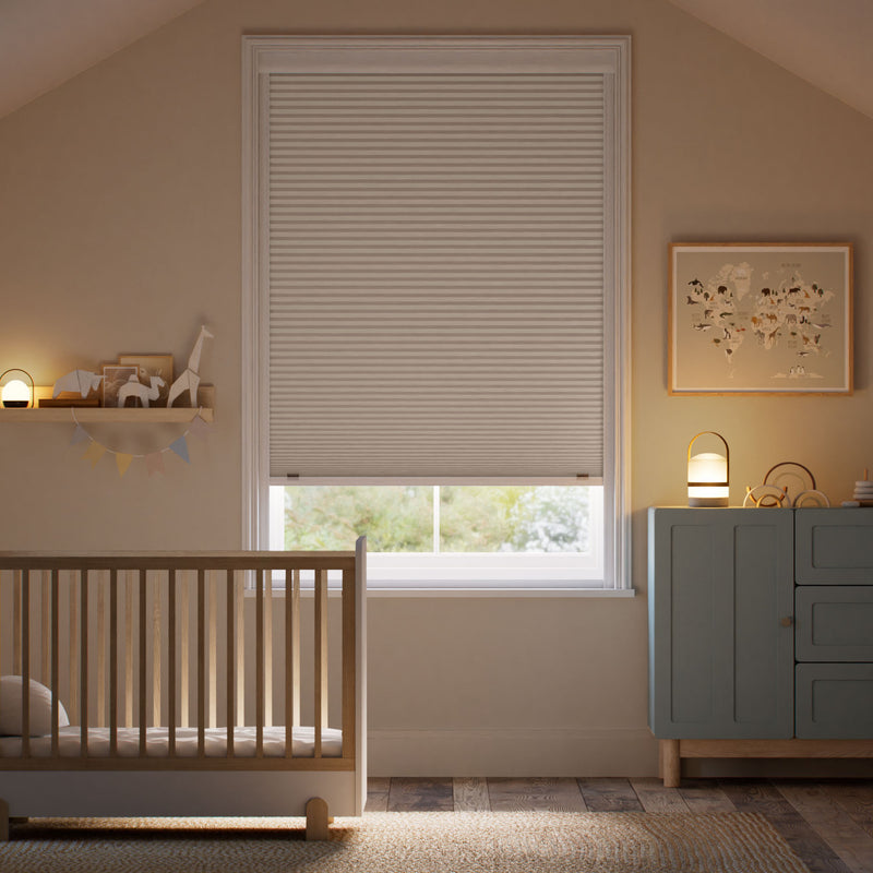 Colorized Click2Shade Complete Blackout Pebble Thermal Blind 2162