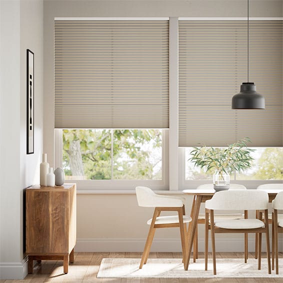Colorized DuoLight Cordless Gainsboro Grey Thermal Blind 2176