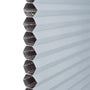 ColorizedPLA DuoShade Cordless Pastel Blue Thermal Blind 2204