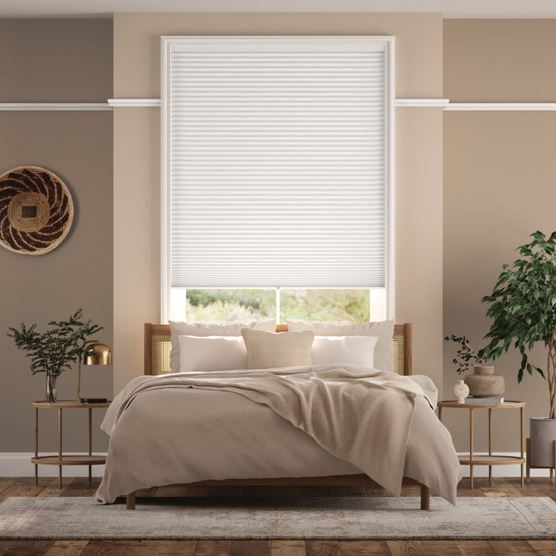 Colorized DuoShade Cordless Arctic White  Thermal Blind 2207