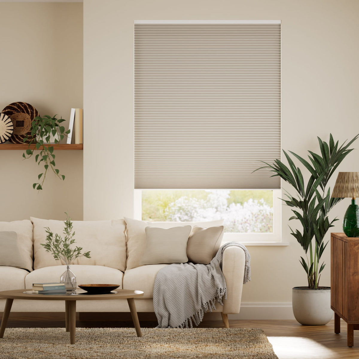Colorized DuoShade Cordless Pebble Thermal Blind 2205