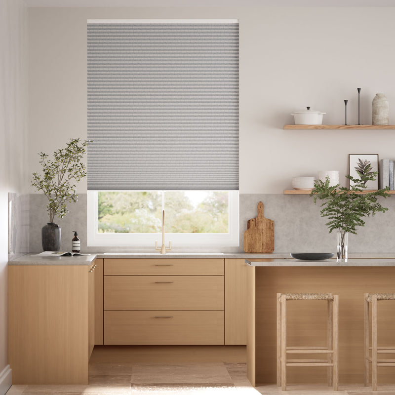 Colorized DuoShade Cordless Crackle Fog Thermal Blind 2215