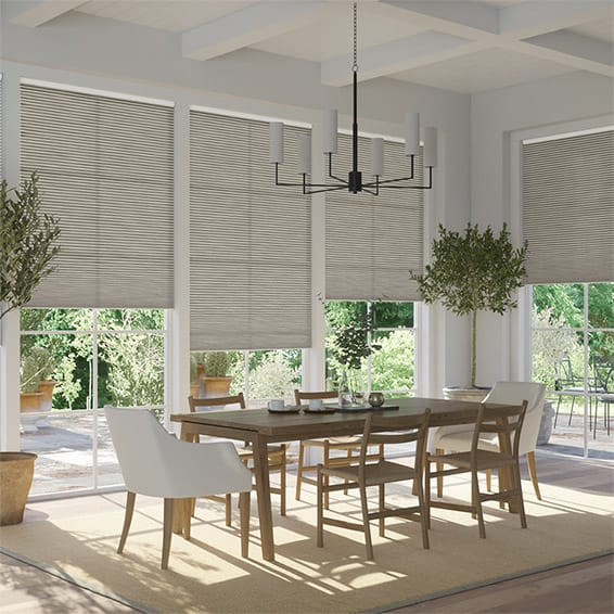 ColorizedZoom DuoLight Cordless Grain Fossil Grey Thermal Blind 2223