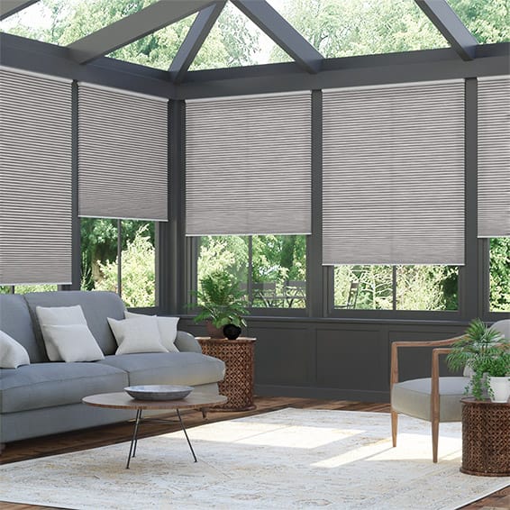 ColorizedZoom DuoLight Cordless Grain Urban Grey Thermal Blind 2225