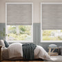 Colorized Cordless Double DuoShade Grain Flint Thermal Blind 2251