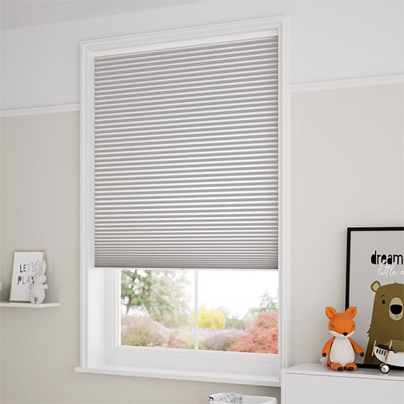 ColorizedZoom DuoShade Cordless Terrazzo Stone Thermal Blind 2328