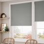 ColorizedZoom Atom Coastal Grey  Double Roller Blind 2336