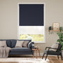 Colorized Atom Navy Double Roller Blind 2349