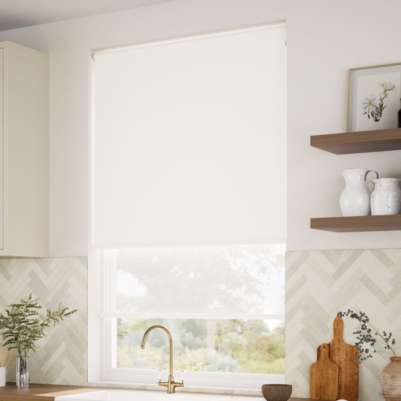 ColorizedZoom Twist2Go Atom Mallow  Double Roller Blind 2374