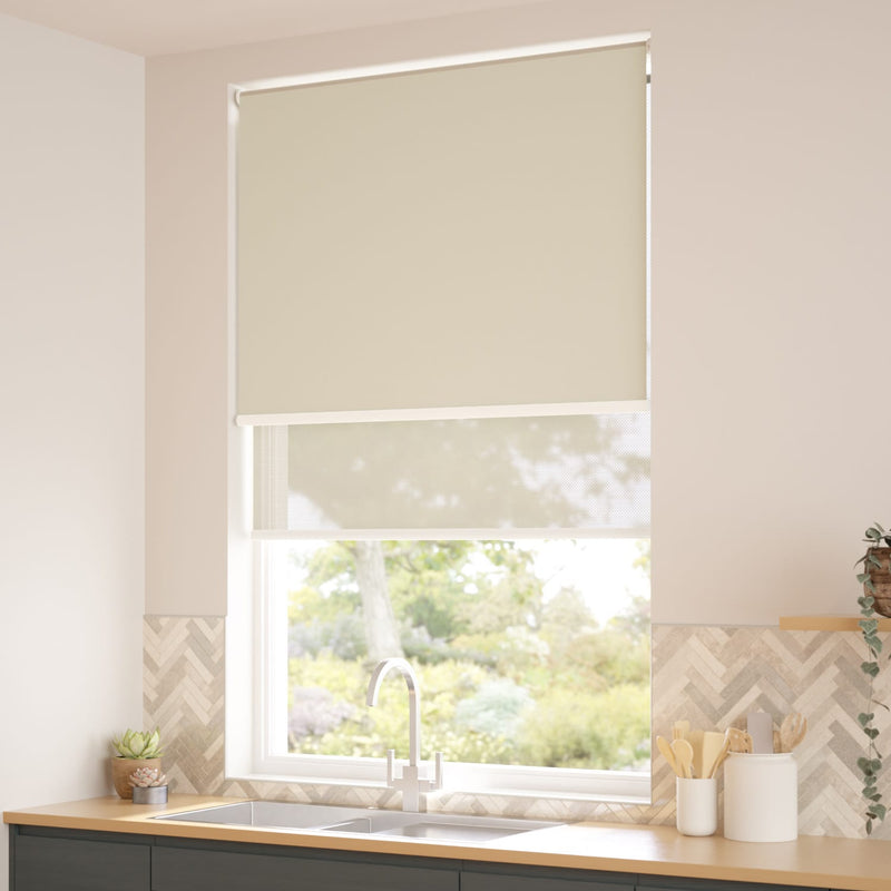 ColorizedZoom Twist2Go Atom Beach Double Roller Blind 2378