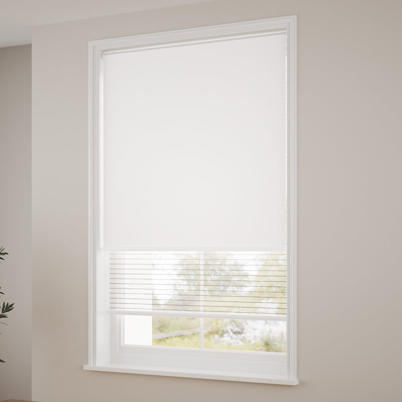 ColorizedZoom Twist2Go Alia Pearl Double Roller Blind 2423