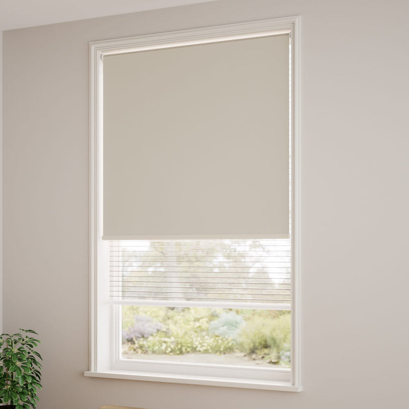 ColorizedZoom Alia Stone Double Roller Blind 2437