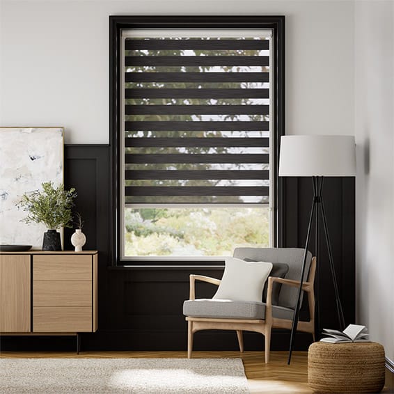 Colorized PerfectFIT Enjoy Dimout Charcoal Roller Blind 2464
