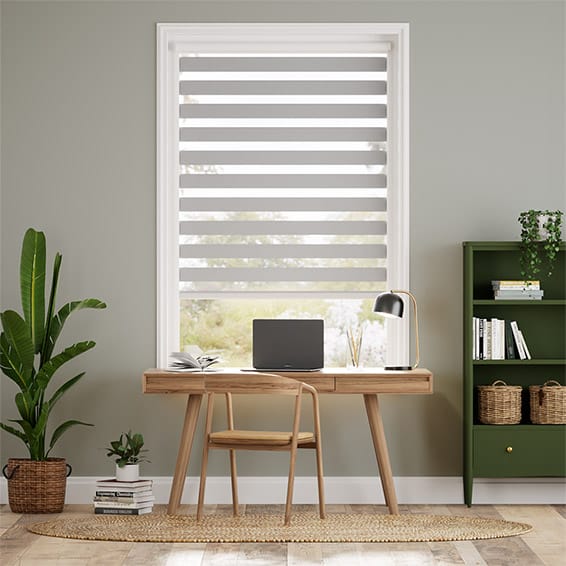 Colorized PerfectFIT Enjoy Dimout Silver Roller Blind 2470