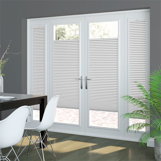 ColorizedZoom PerfectFIT DuoLight Grey Thermal Blind 2526