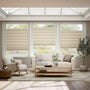 Colorized PerfectFIT DuoShade Terrazzo Sandstone Thermal Blind 2547