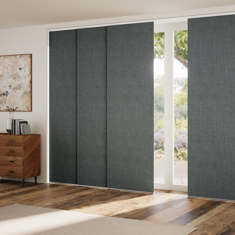 ColorizedZoom Moda Slate Panel Blind 2665