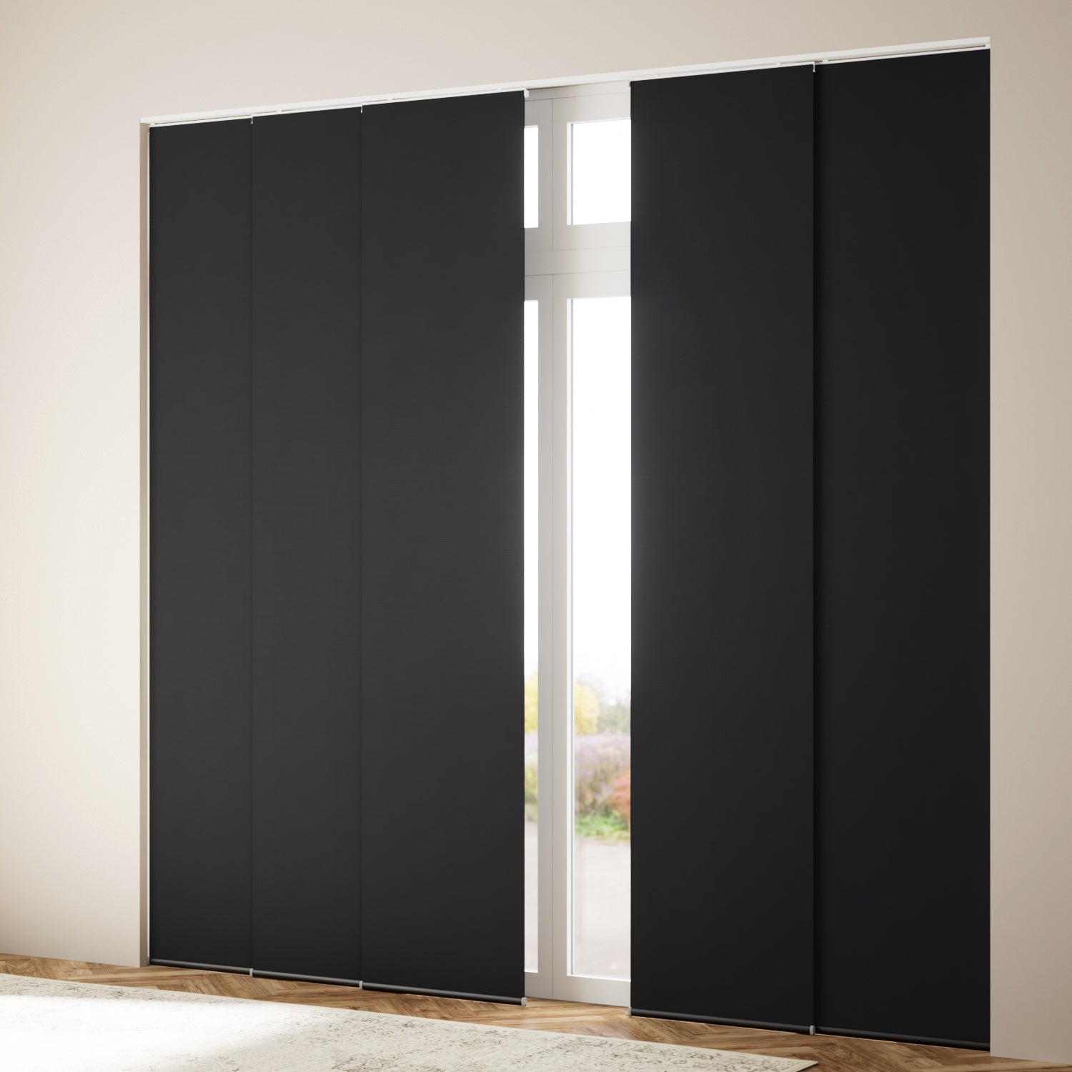 ColorizedZoom Eclipse Black Panel Blind 2672