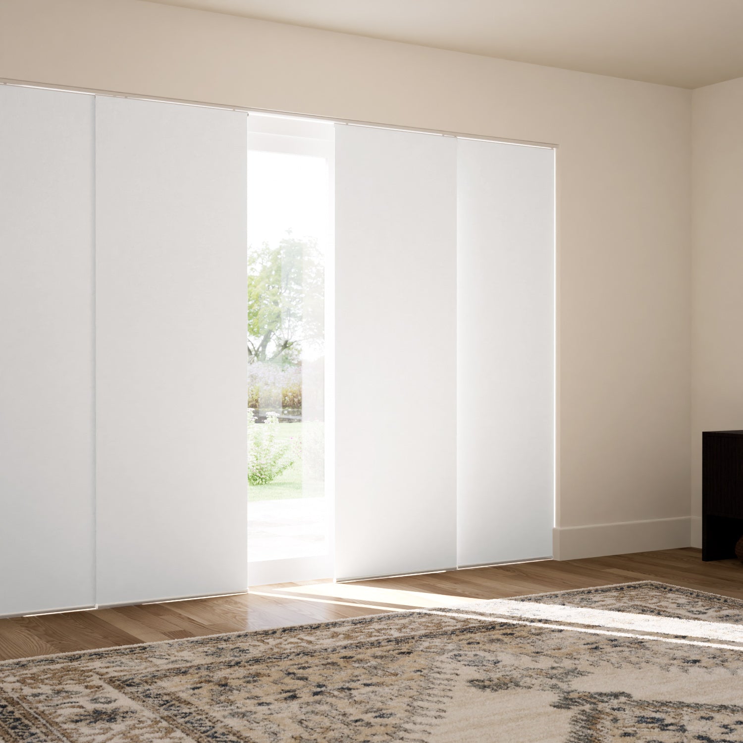 ColorizedZoom Eclipse Brilliant White Panel Blind 2673