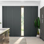 Colorized Eclipse Iron Grey Panel Blind 2677