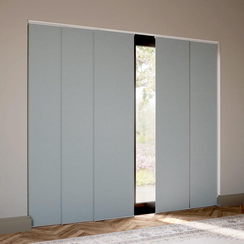 ColorizedZoom Eclipse Mid Grey Panel Blind 2678