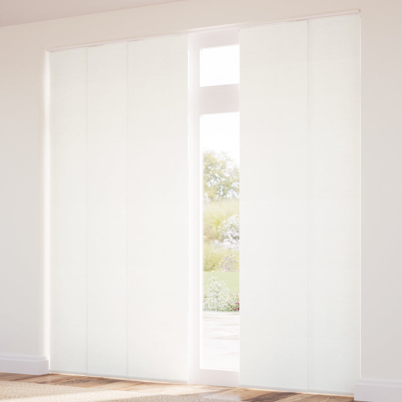 ColorizedZoom Eclipse White Panel Blind 2681