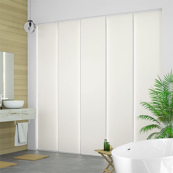 ColorizedZoom Eclipse Ice White Panel Blind 2676