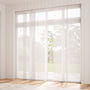 ColorizedZoom Oriel Voile Whitewash Panel Blind 2690
