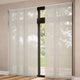 ColorizedZoom Oriel Voile Ash Panel Blind 2689