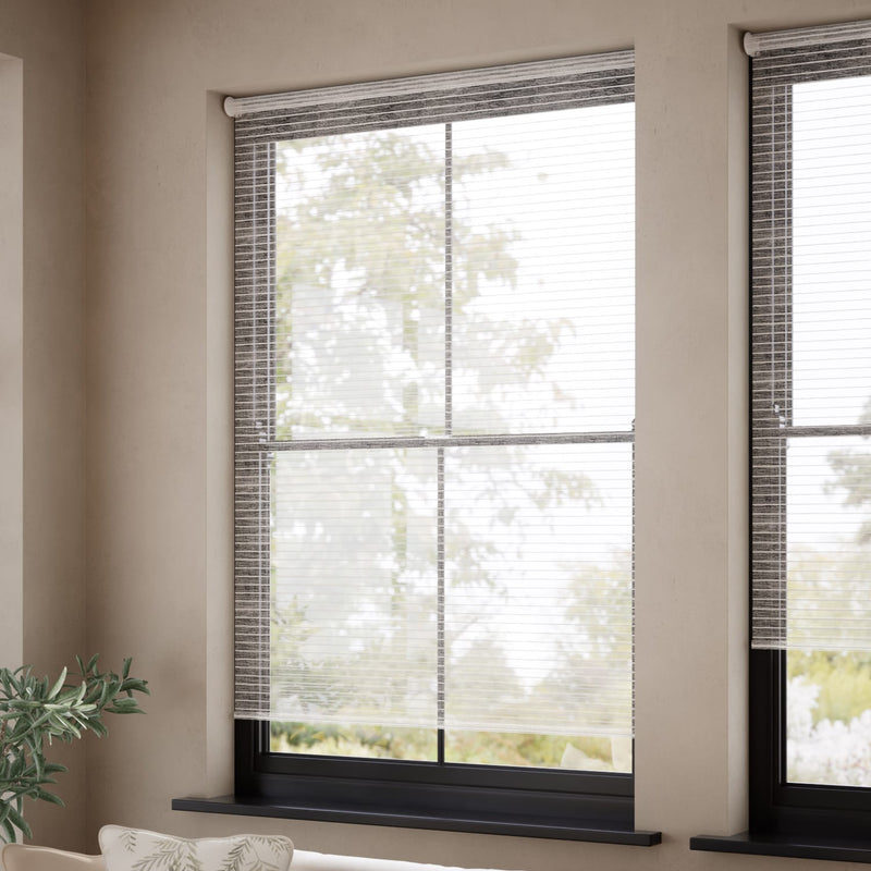 ColorizedZoom Cicero Voile Snowbank Roller Blind 2694