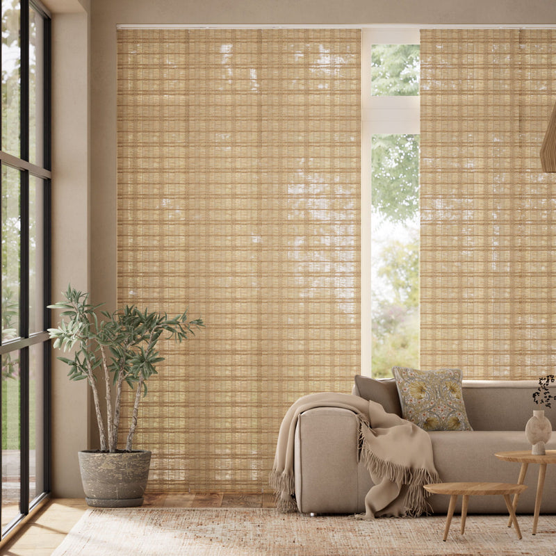 Colorized Moreno Oak Panel Blind 2700