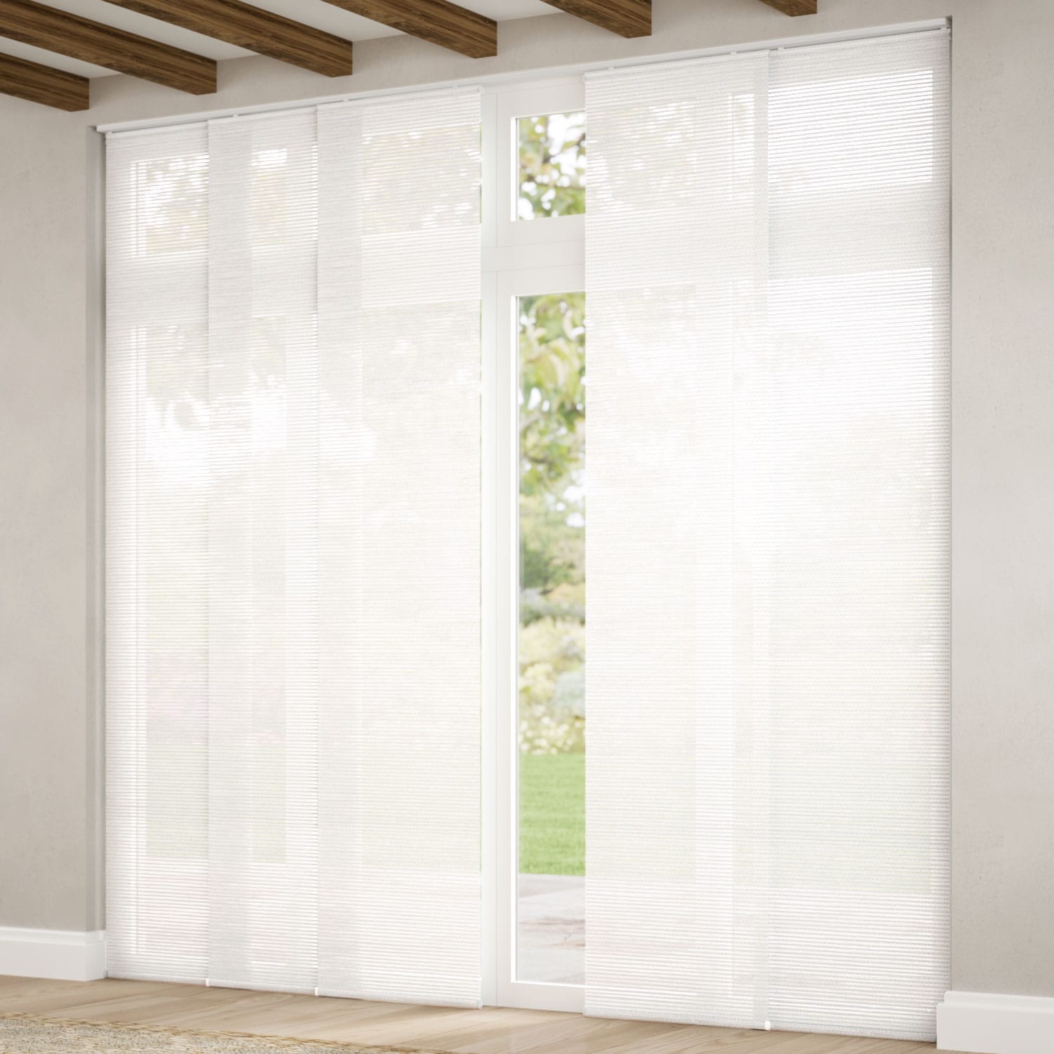 ColorizedZoom Ouro Chalk Panel Blind 2703