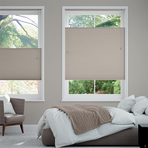 Colorized DuoShade Top Down/Bottom Up Mushroom  Thermal Blind 2732