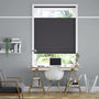 Colorized DuoShade Top Down/Bottom Up Anthracite  Thermal Blind 2721