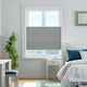 Colorized DuoShade Top Down/Bottom Up Nickel Grey Thermal Blind 2733
