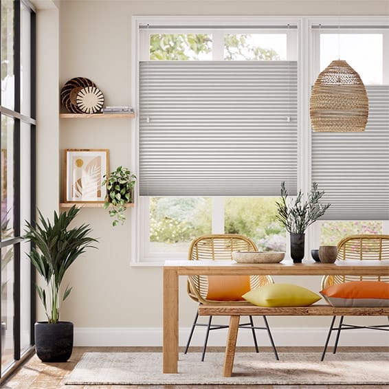 Colorized DuoShade Top Down/Bottom Up Terrazzo Stone Thermal Blind 2719